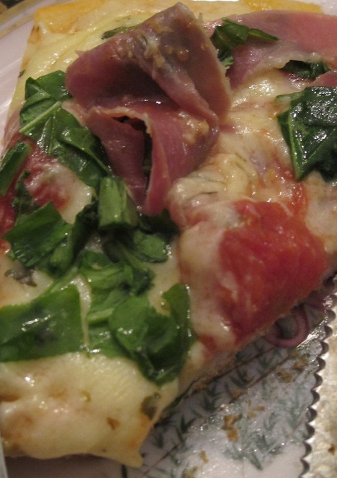 Una foto de Pizza con masa madre