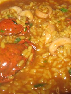 Una foto de Arroz al carranc