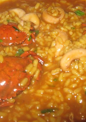Una foto de Arroz al carranc