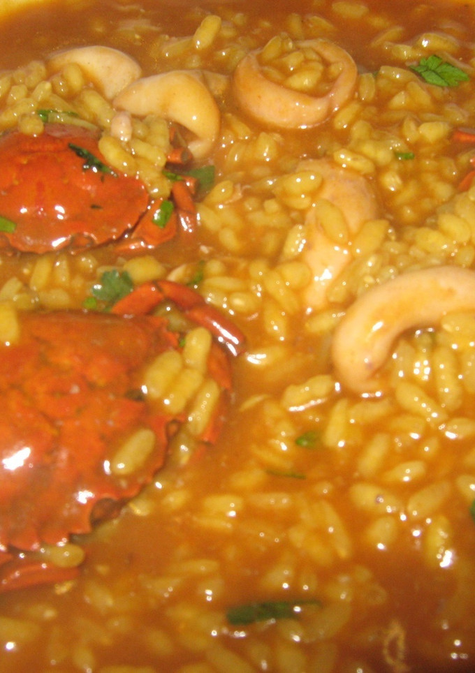 Una foto de Arroz al carranc