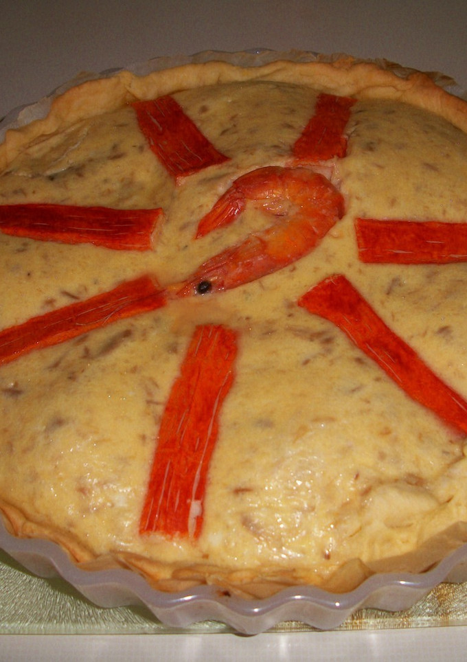Una foto de Quiche de atún con surimi