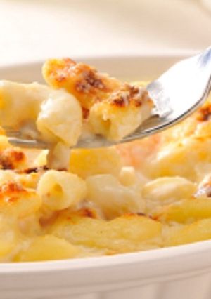 Una foto de Macarrones a la carbonara