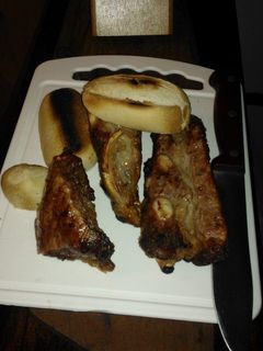 Una foto de Asado a la parrilla  de albañil
