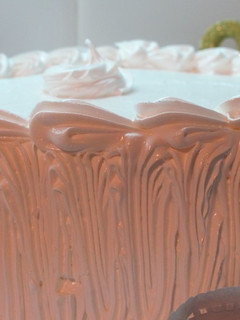 Una foto de Torta de cumpleaños casera