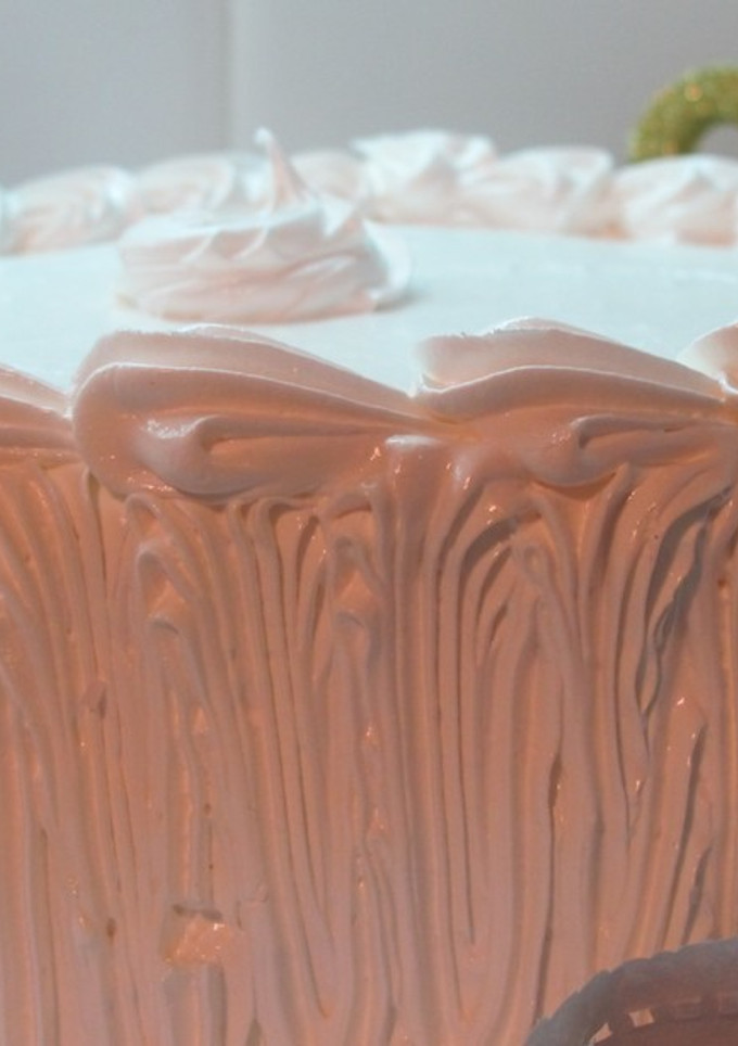 Una foto de Torta de cumpleaños casera