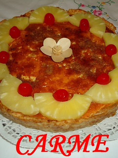 Una foto de Tarta mascarpone en hojaldre