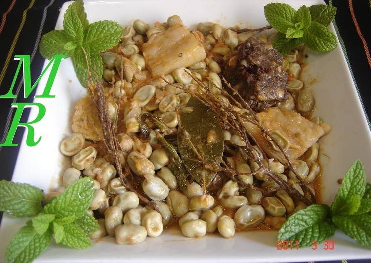 Habas estofadas a la catalana