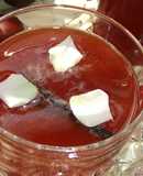 Jalea de manzanas dulces y de rosas