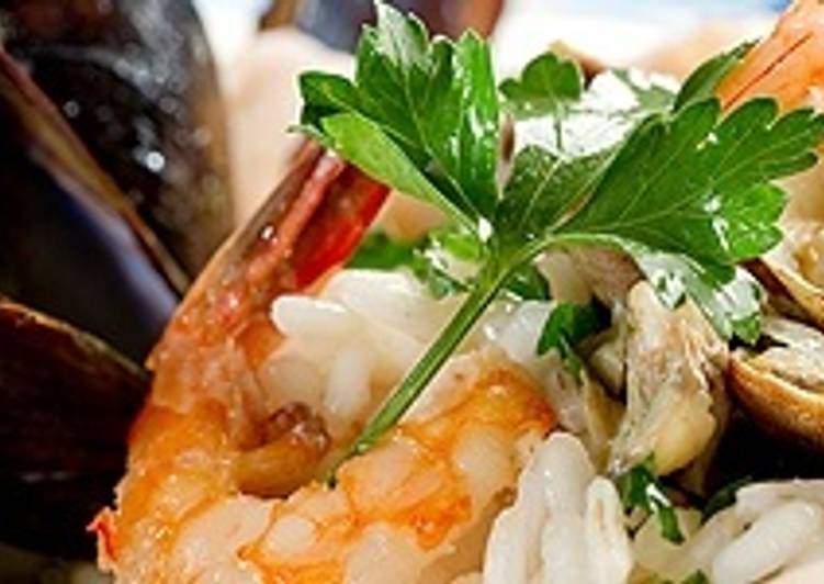 Arroz marinero caldoso