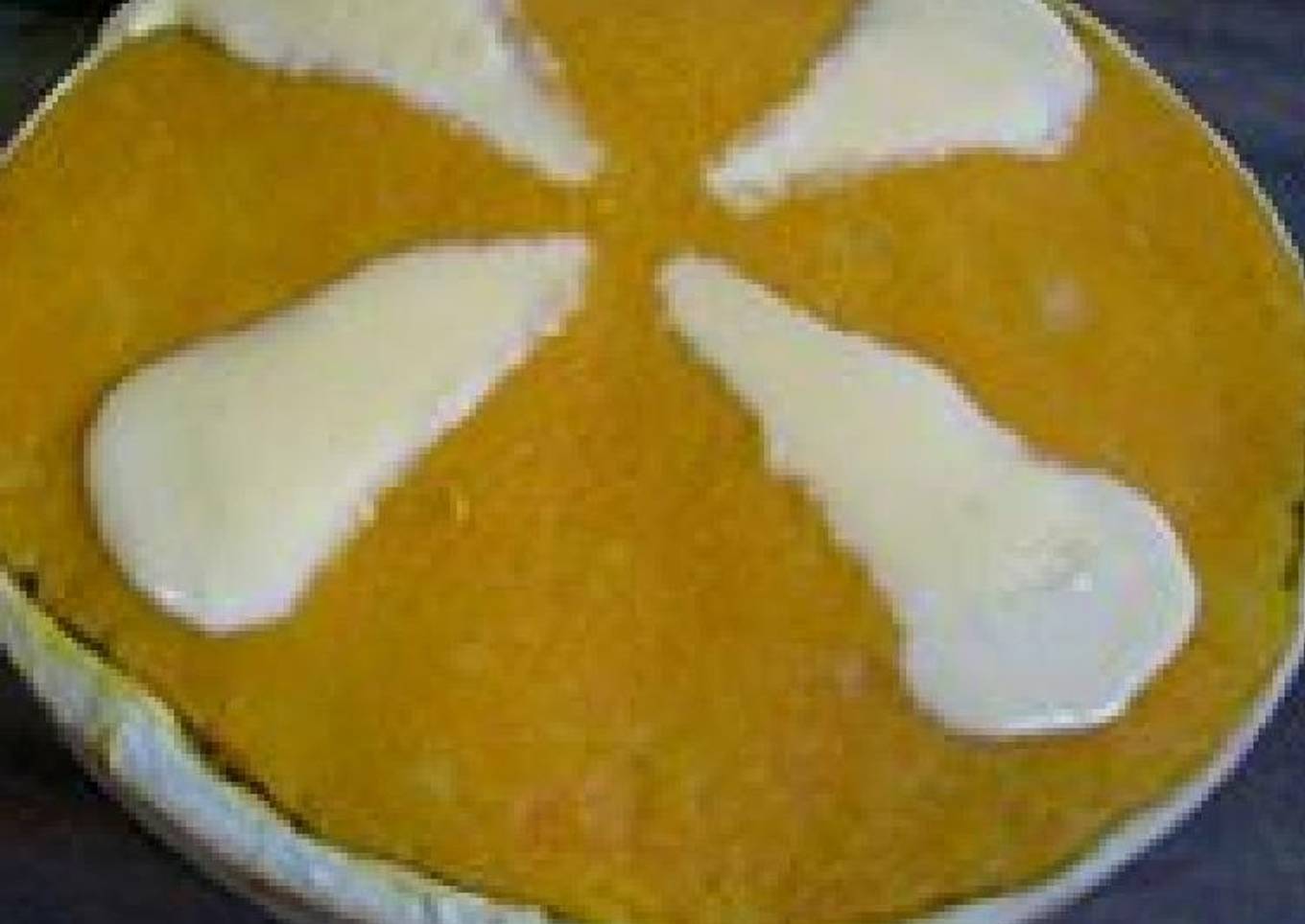 Sopa cremosa de calabaza en microondas