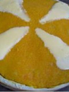 Una foto de Sopa cremosa de calabaza en microondas