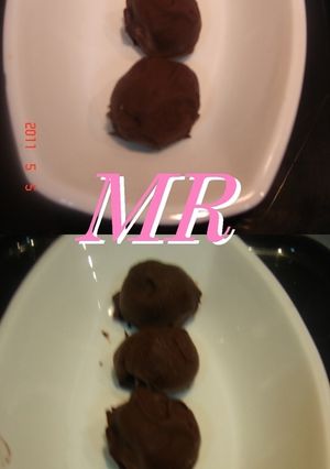 Una foto de Bombones helados de crema