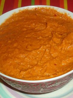 Una foto de Salsa romesco