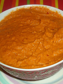 Una foto de Salsa romesco