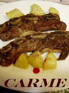 Una foto de Churrasco asado al jerez