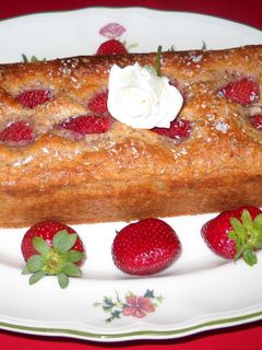 Una foto de Cake de fresones con matalauva