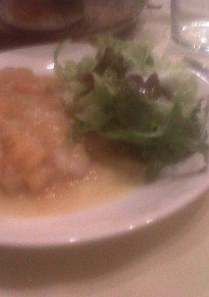 Una foto de Curry de gambas y mango