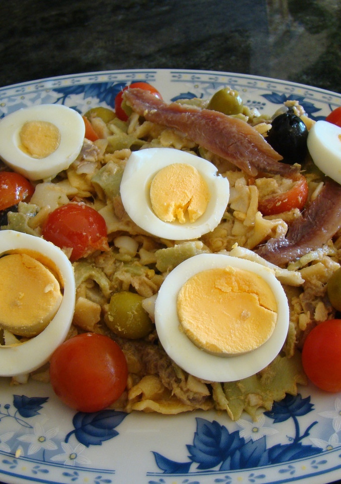 Una foto de Ensalada de pasta (lacitos)