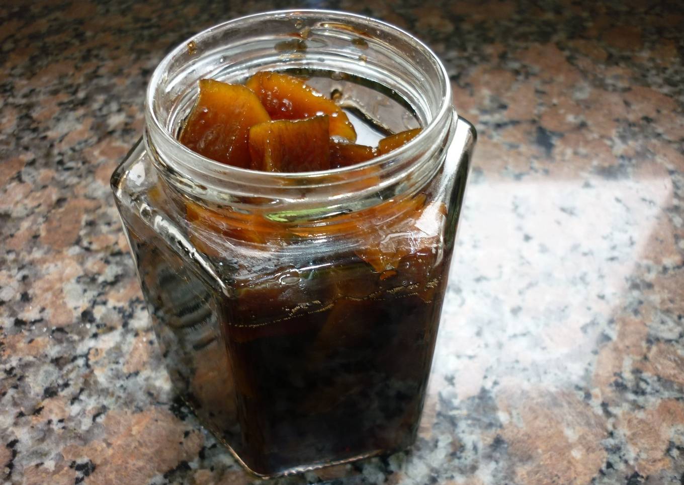 Confitura de calabaza en microondas<br />