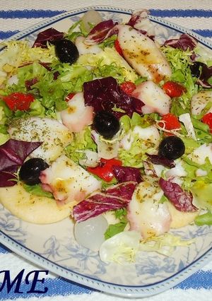 Una foto de Ensaladilla de pulpo