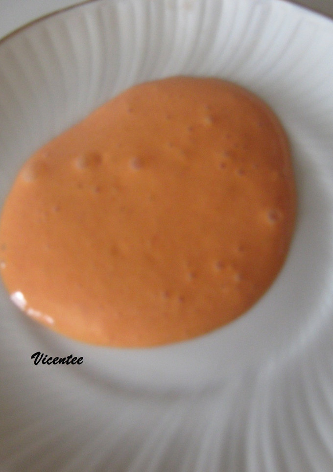 Una foto de Salsa de pimientos del piquillo con nata