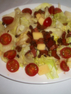 Una foto de Ensalada templada CLUB