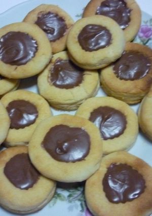Una foto de Tortitas con chocolate caseras