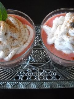 Una foto de Copa de mousse de fruta