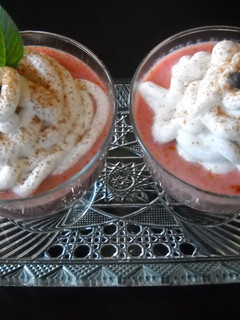 Una foto de Copa de mousse de fruta