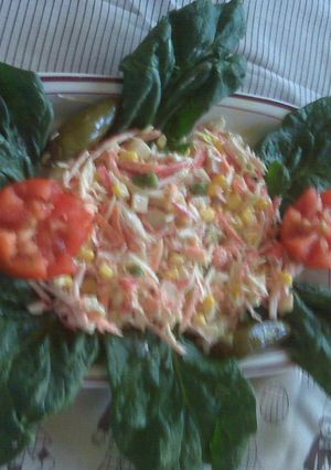 Una foto de Ensalada de surimi
