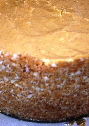 Una foto de Costra de galletas de canela almendrada