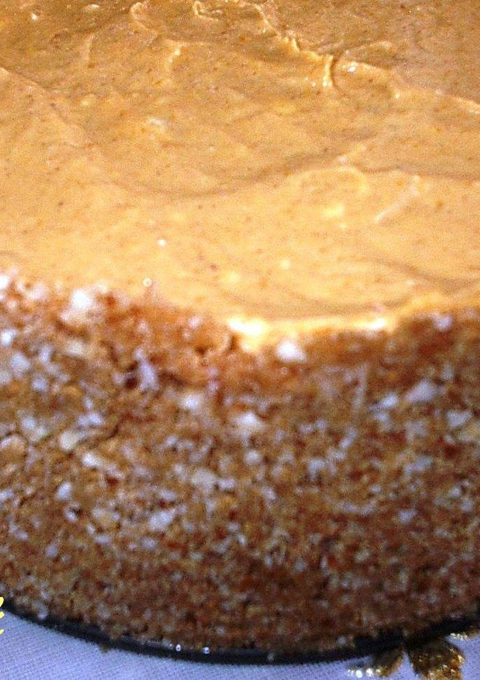 Una foto de Costra de galletas de canela almendrada