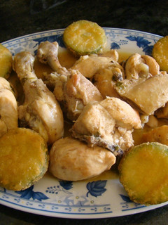 Una foto de Pollo con coñac de la yaya Flora
