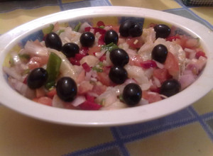 Foto principal de Esqueixada de bacalao casero