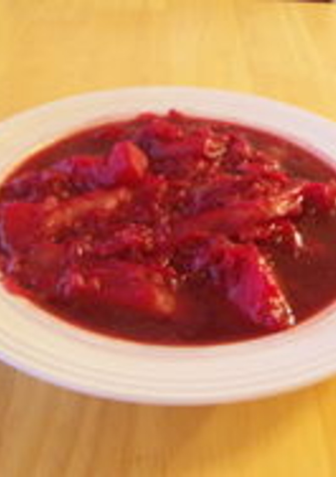 Una foto de Borscht