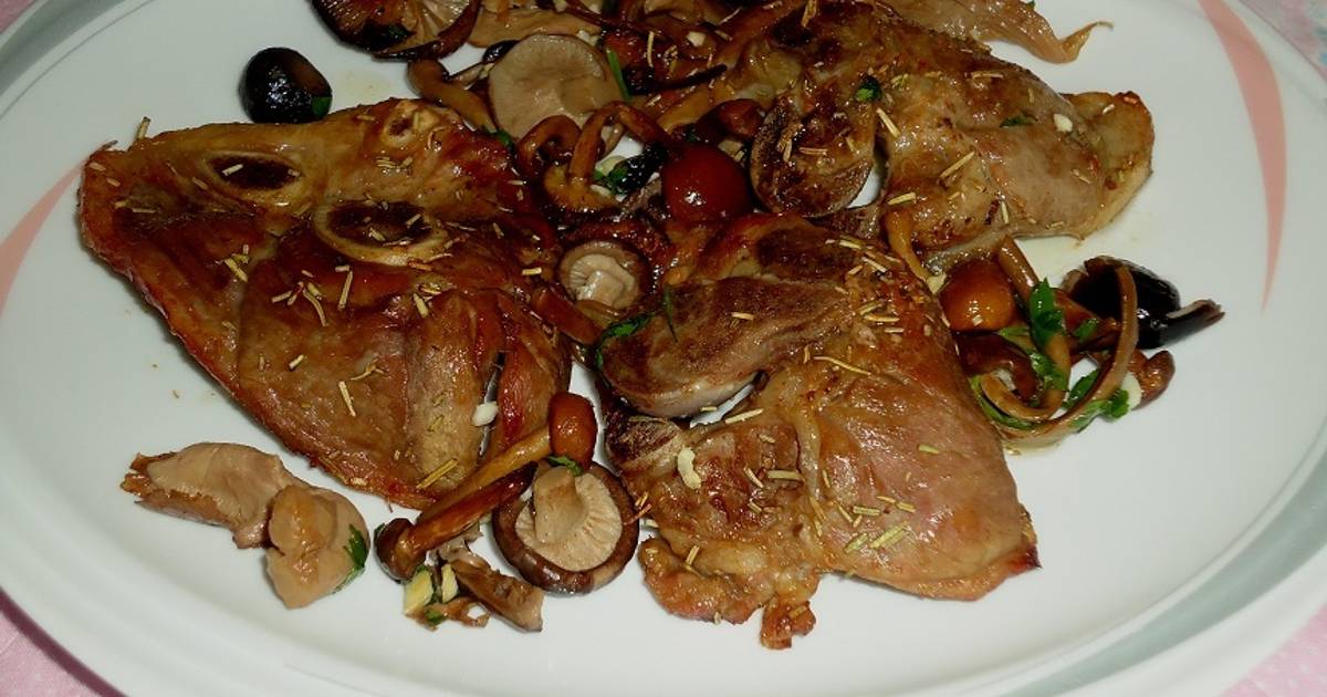Chuletas de cordero al horno con romero Receta de carme castillo- Cookpad
