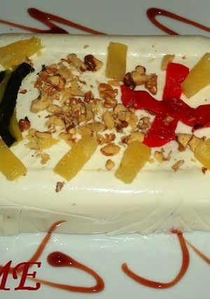 Una foto de Terrina de verduras y requesón