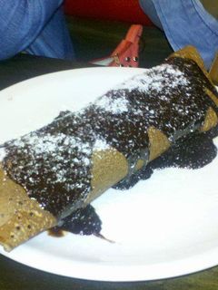 Una foto de Omelette de chocolate