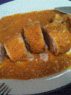 Una foto de Calamares rellenos de mi madre