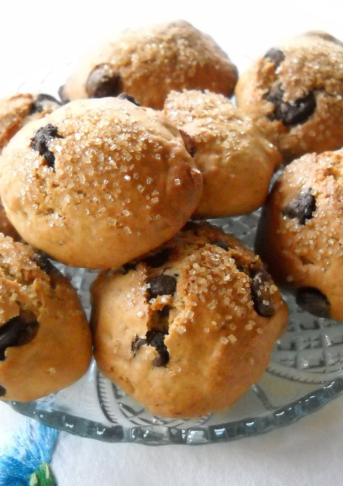 Una foto de Bocaditos con lágrimas de chocolate y almendras