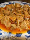 Ternera con champiñones