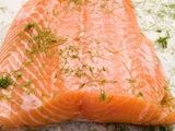 Salmón marinado