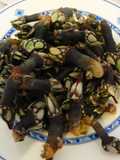 Percebes gallegos cocidos