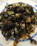 Percebes gallegos cocidos