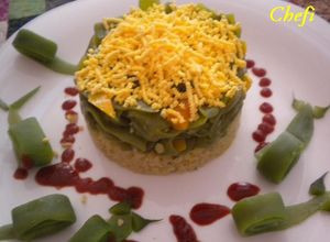 Foto principal de Judias verdes con arroz blanco