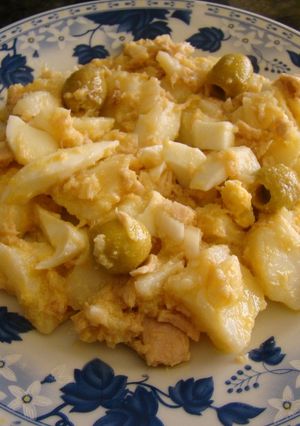 Una foto de Ensalada de patatas Murcia