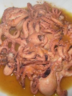 Una foto de Pulpitos al aroma de escabeche