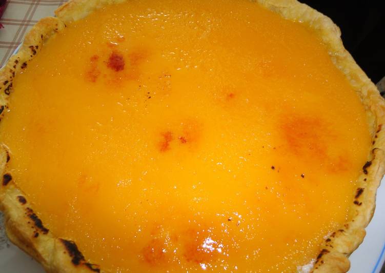 Tarta de crema catalana