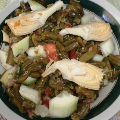 Ensalada de nopales con alcachofas Receta de chef_karmeli- Cookpad