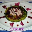 Tortilla de acelgas y puerro